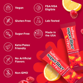 Détails des ingrédients naturels de Bellway Super Fiber + Fruit