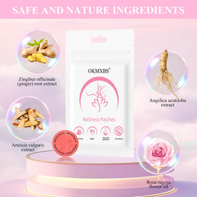 Détails des ingrédients naturels des patches OKMXBS