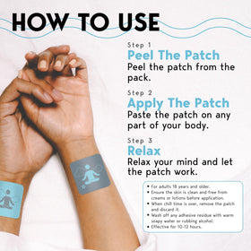 Détails des ingrédients sur l'emballage des patches Klova