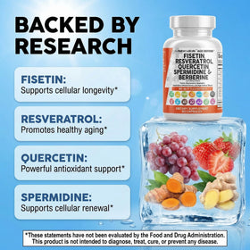Détails des ingrédients sur l'étiquette du flacon de Clean Nutraceuticals