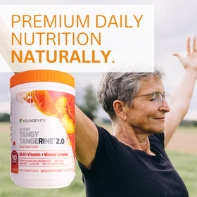 Détails des ingrédients Youngevity Multivitamines Citrus Pêche