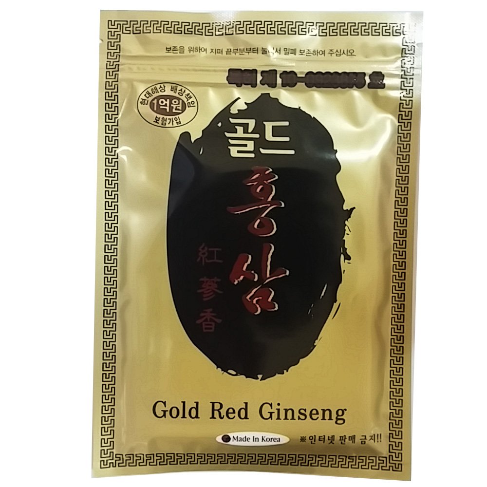 Détails des patchs de ginseng rouge coréen, emballage et contenu