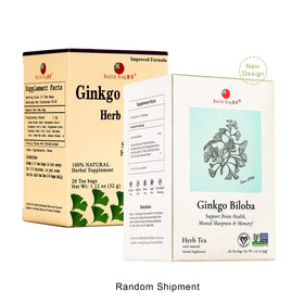 Détails des sachets de thé aux herbes Ginkgo Biloba Health King