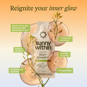 Détails du complément Sunny Within avec ingrédients naturels