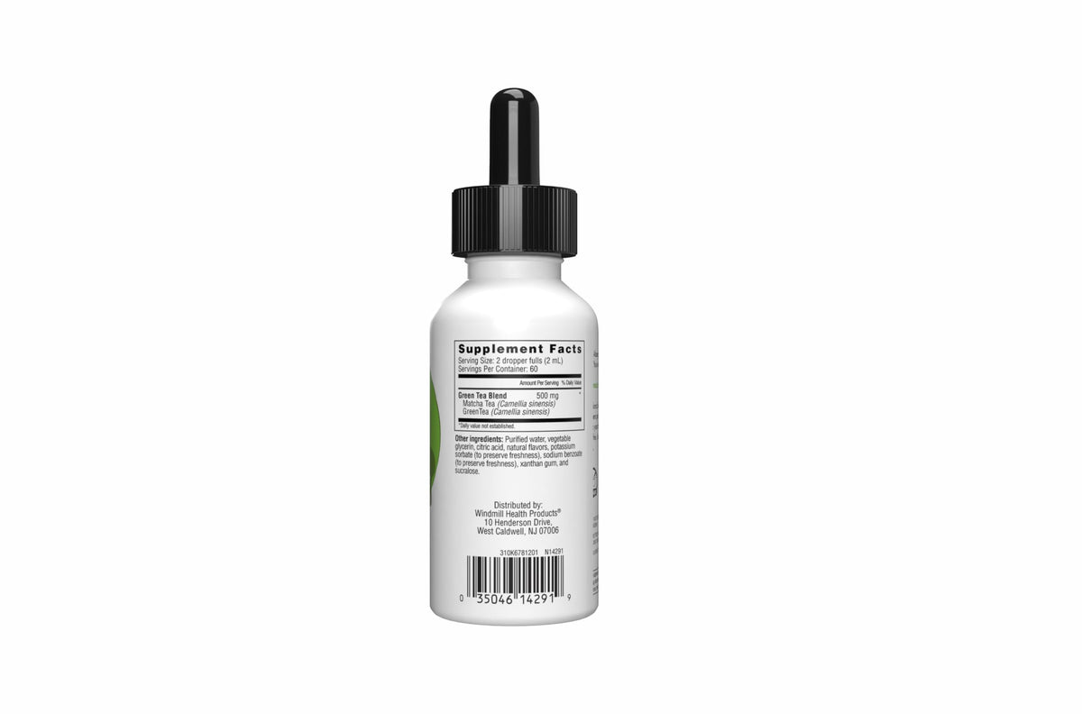 Détails du compte-gouttes de VitaDrops Thé Vert Matcha