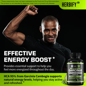Détails du flacon de Garcinia Cambogia HERBIFY