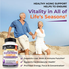 Détails du flacon de Glutathion 500mg BioSchwartz