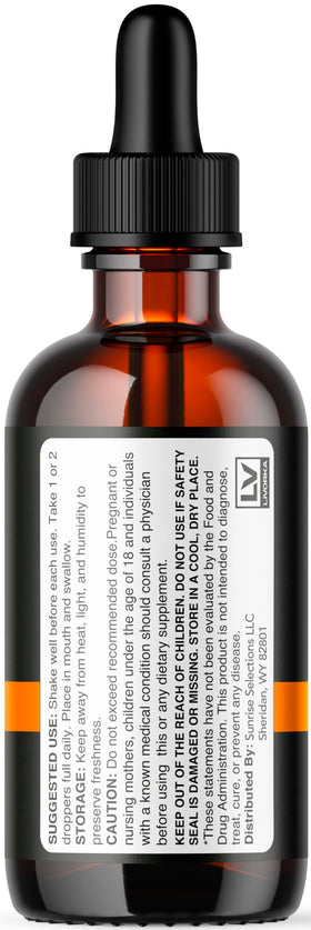 Détails du flacon de Gouttes GlucoZenX LIVORKA