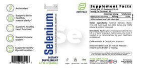 Détails du flacon Mineralife Sélénium Liquide 272g