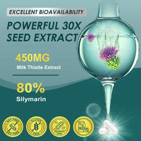 Détails du flacon ZEBORA Chardon-Marie 450 mg