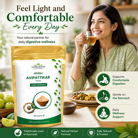 Détails du sachet de VEDIKROOTS Avipattikar Churna