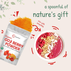 Détails sur l'emballage de Poudre de Baies de Goji Bio Micro Ingredients