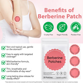 Détails sur la technologie d'absorption des patches de berbérine