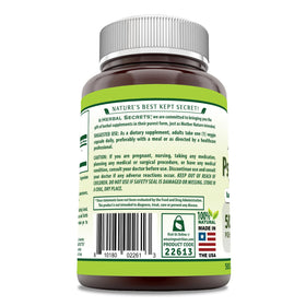 Détails sur le produit Herbal Secrets Psyllium Husk, fabriqué aux États-Unis