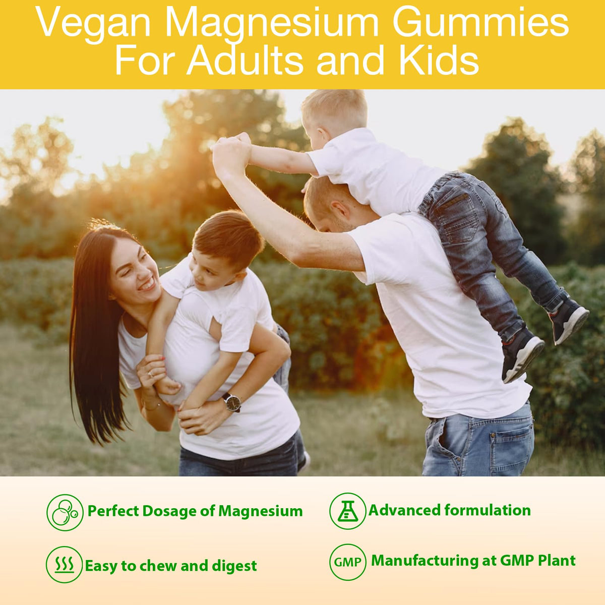 Détails sur les ingrédients des gummies de magnésium PEXIN