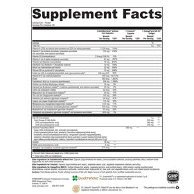Deux capsules ActivNutrients sans fer et une capsule d'Oraxinol