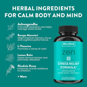 Deux capsules de WellPath Zen sur une surface plane