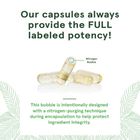 DEVA Capsules d'Huile de Menthe Poivrée Vegan sur fond blanc
