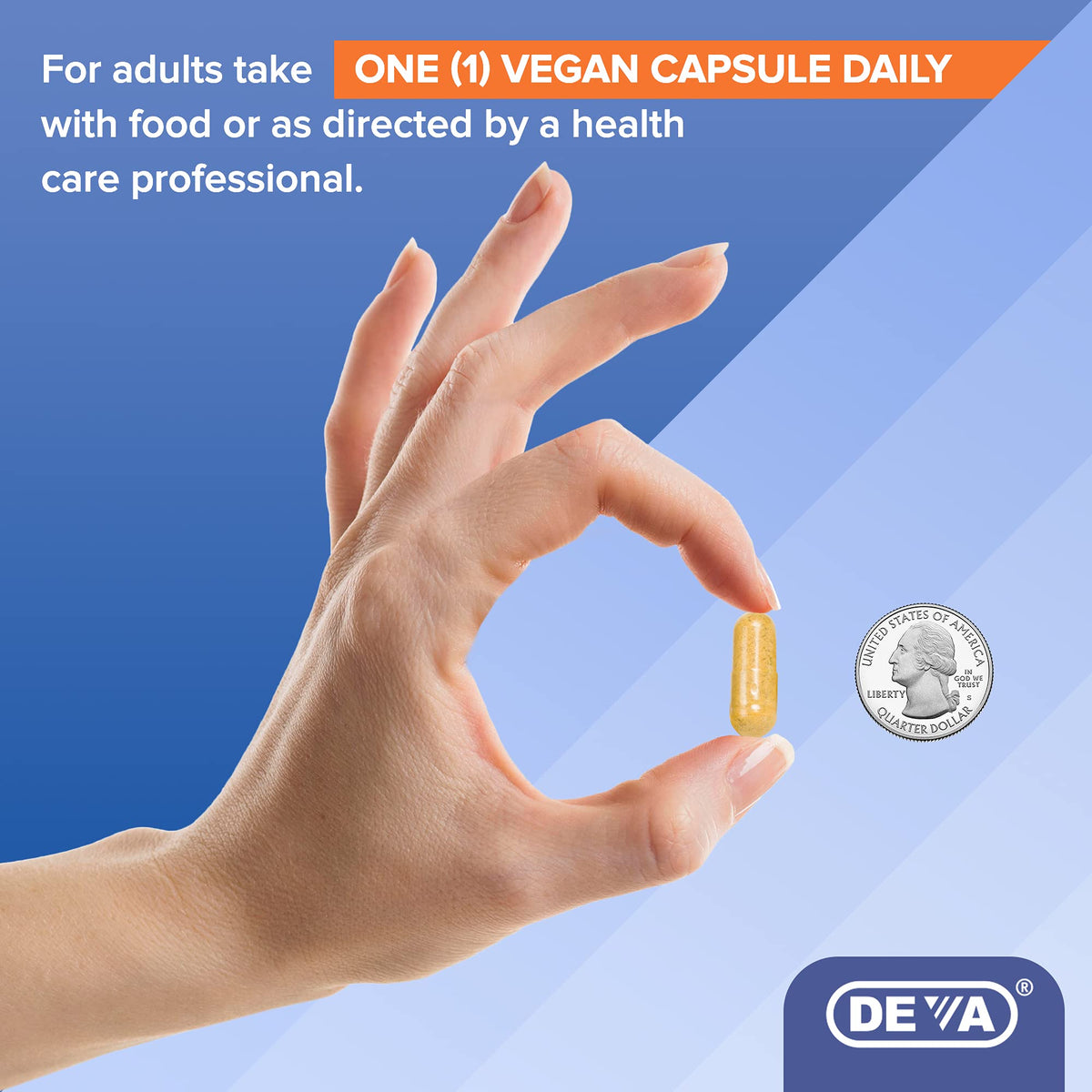 DEVA Complément Alimentaire Vegan Enzymes Plus 90 Capsules ouvertes