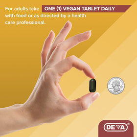 DEVA Complément Multivitaminé 90 Comprimés sur une table