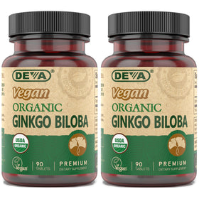 DEVA Ginkgo Biloba 300 mg boîtes avec comprimés visibles