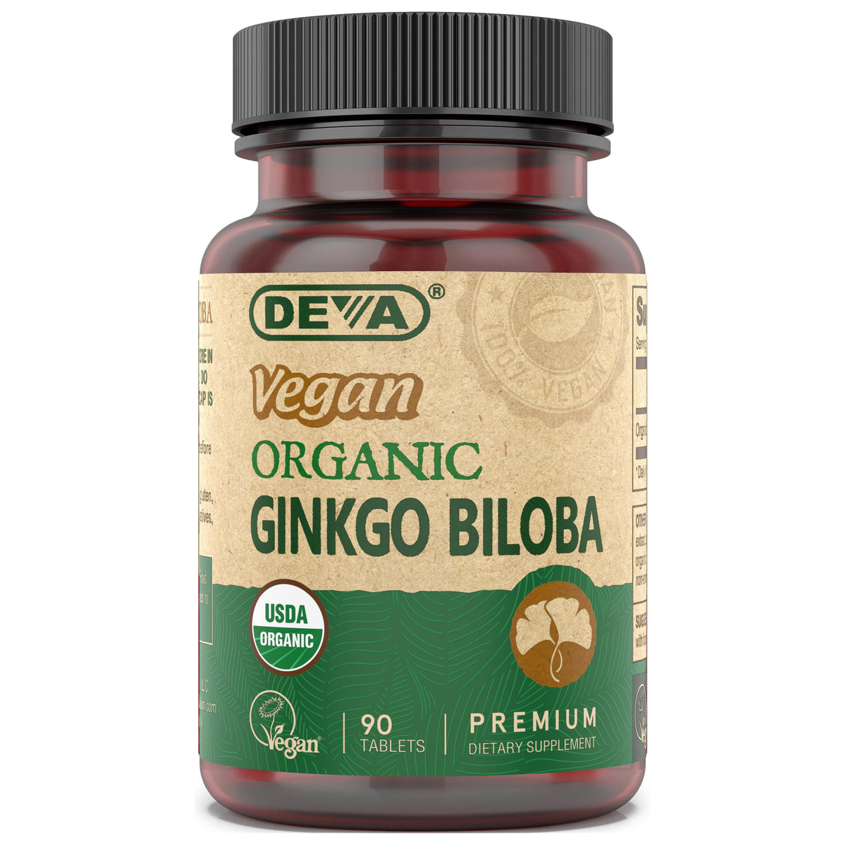 DEVA Ginkgo Biloba 300 mg bouteille de 90 comprimés