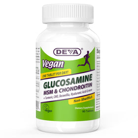 DEVA Glucosamine MSM Chondroitin 90 comprimés flacon vue avant