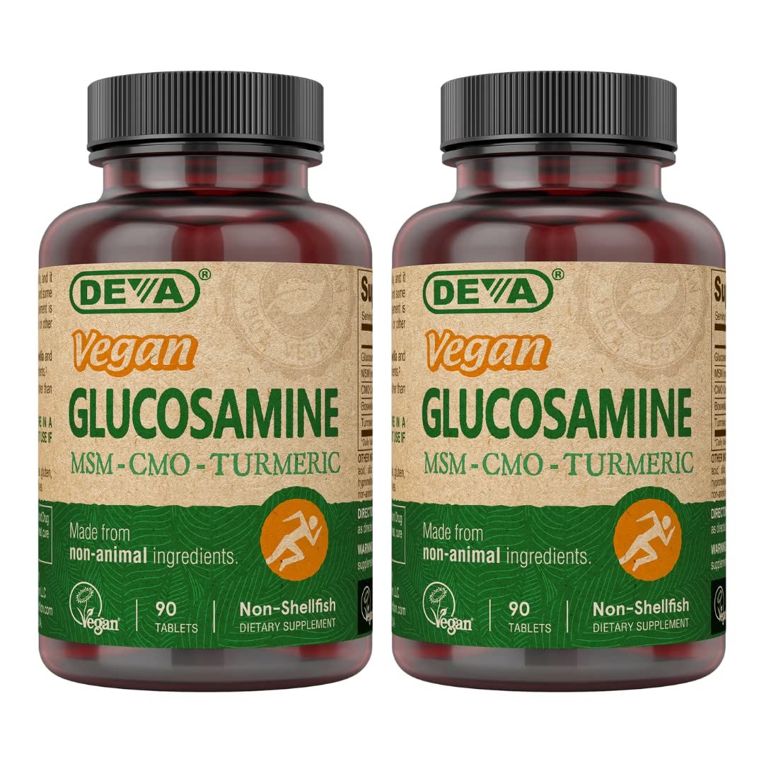 DEVA Glucosamine-MSM-CMO 90 comprimés, vue de face