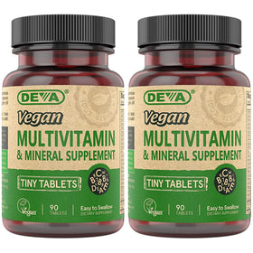 DEVA Multivitamines Vegan 90 Tablettes vue avant