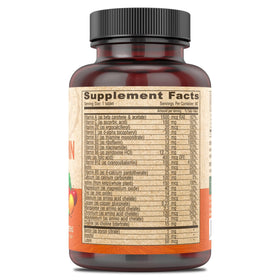 DEVA Multivitamines Vegan emballage et informations nutritionnelles