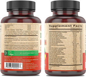 DEVA Multivitamines Végétalien 90 Comprimés - Détails de l'emballage