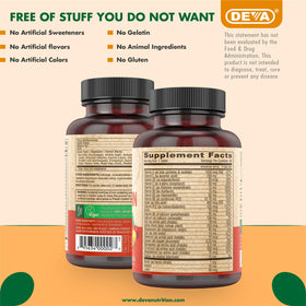 DEVA Multivitamines Végétaliennes avec ingrédients super-aliments