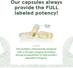 DEVA Vegan Tributyrin 500 MG capsules on a table