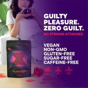 Deviant Blends Thé Aphrodisiaque pour Femmes infusion dans une tasse