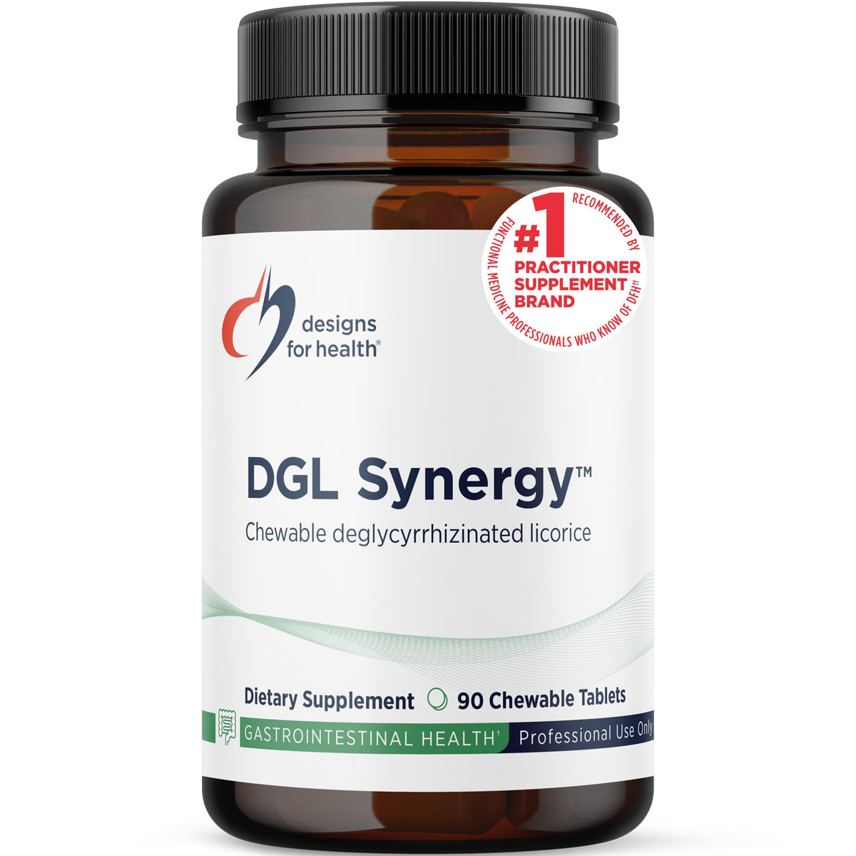 DGL Synergy 500mg Racine de Réglisse à Mâcher - boîte vue de face