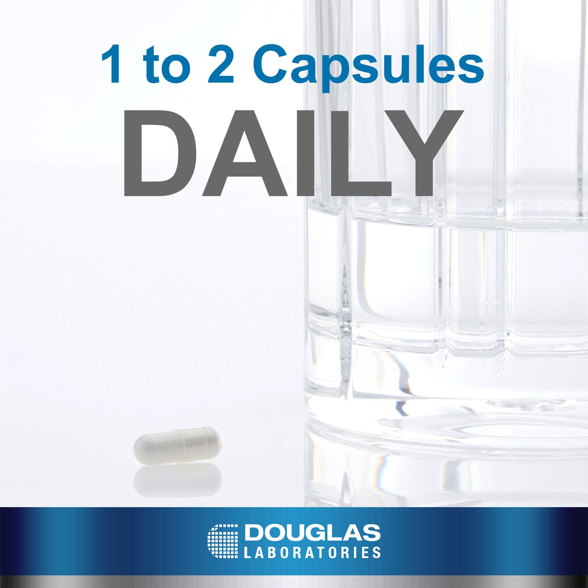DHEA 10 mg Capsules de Douglas Laboratories, étiquette et dosage