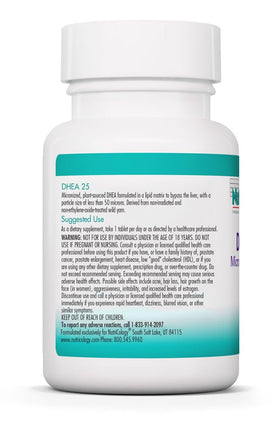DHEA 25 mg Allergy Research Group comprimé individuel