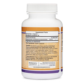 DHM Depot Dihydromyricetin 300mg, flacon ouvert avec capsules