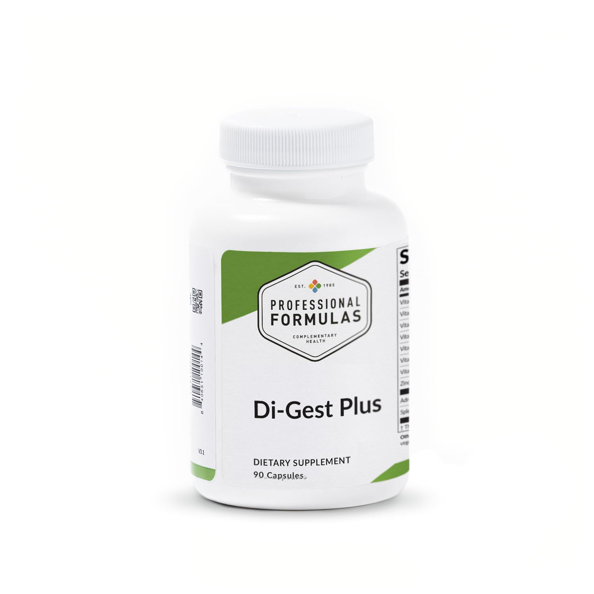 Di-Gest Plus 90 capsules vue avant avec étiquette