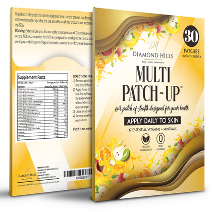 Diamond Hills Patches Quotidiens 30ct - vue avant du paquet