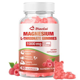 DIAOLAI Gummies Magnésium L-Thréonate 1000mg boîte vue de face