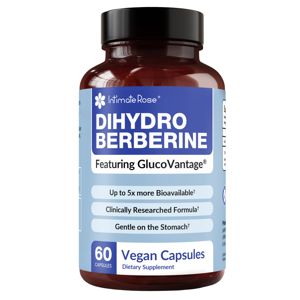 Dihydroberbérine Intimate Rose 200 mg gélules vue de face