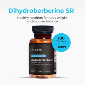 Dihydroberberine SR 150mg 180 Tablettes de use Products, vue arrière