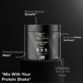 Dileucine Peptide 2000mg WISE CHOICE SUPPLEMENTS échantillon en poudre