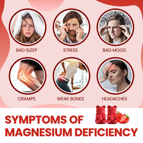 dilib Gummies de Magnésium Glycinate 500mg avec fraises