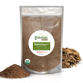 Dimmak Herbs Extrait de Rhodiola Rosea 5:1 en poudre, vue de face