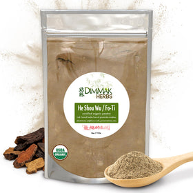 Dimmak Herbs Poudre de He Shou Wu 109g vue de face