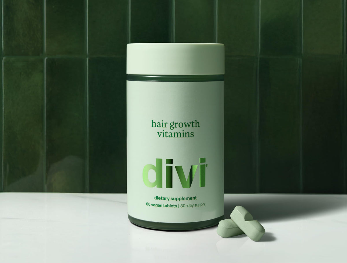 divi Compléments Alimentaires Cheveux Vegan avec d'autres produits de soins