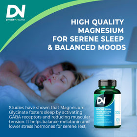 Divinity Nutra Complément de Magnésium 300mg dosage par capsule