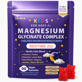DLNIA Gummies de Magnésium Glycinate pour Enfants, vue de face